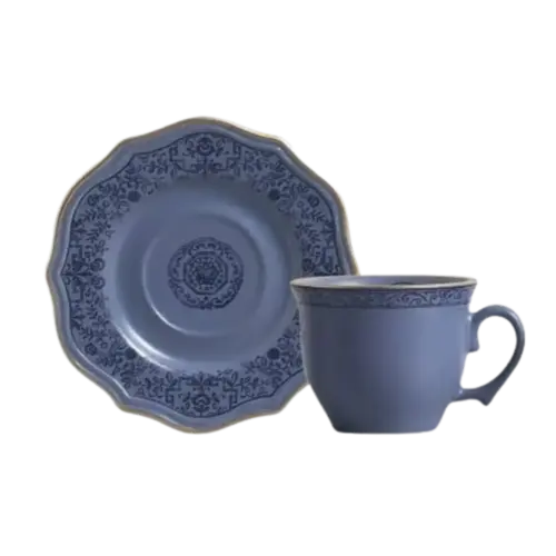 Xícara Café com Pires Decorado